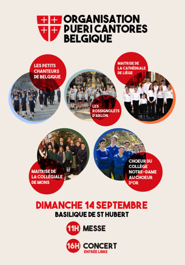 Concert Pueri Cantores Belgique
